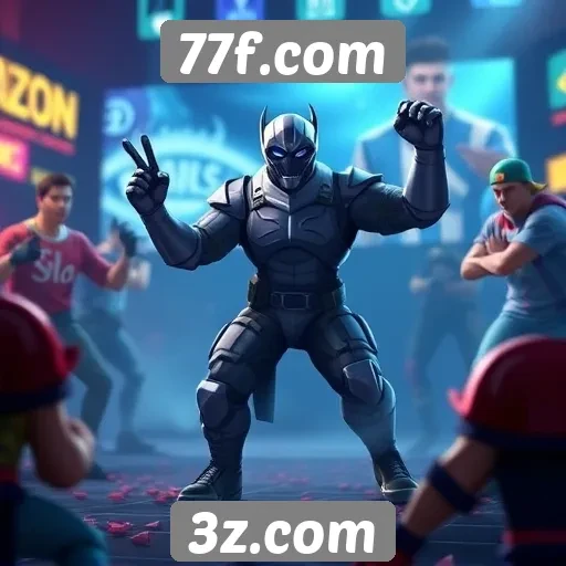 Exploração das ofertas de jogos no site 77f.com