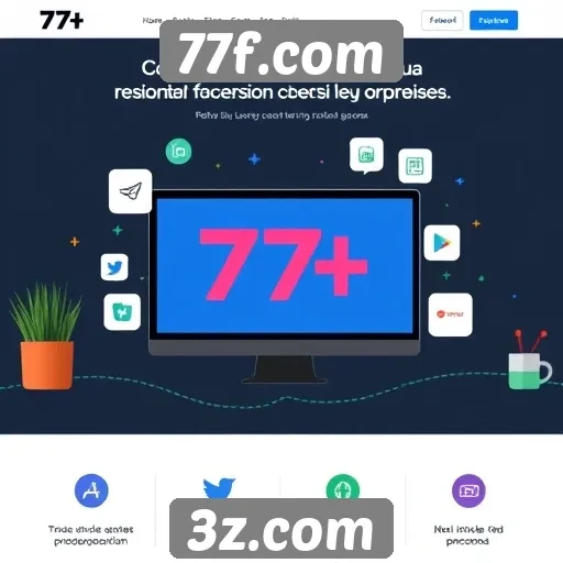 Recursos inovadores do site 77f.com