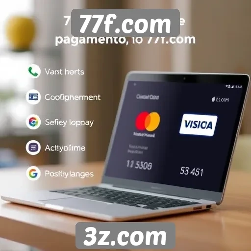 Métodos de pagamento aceitos no 77f.com