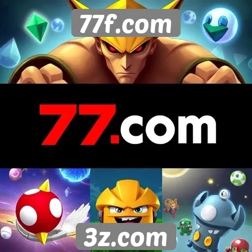 Variedade de jogos disponíveis no 77f.com