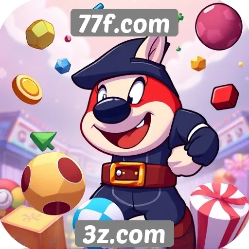 A variedade de jogos disponíveis no 77f.com